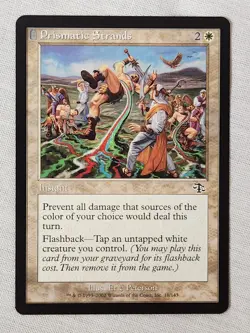 NM Prismatic Strands Judgment Mtg Magic the Gathering - Image 1