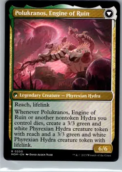 #200 Polukranos Reborn March of the Machine Rare - Image 2