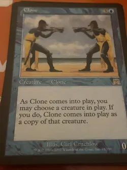 Magic The Gathering CLONE Onslaught 2002 RARE MTG - Image 1