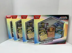 Pokemon TCG Prismatic Evolutions Poster Collection Lot Of 4 NEW SEALED IN HAND - Image 4