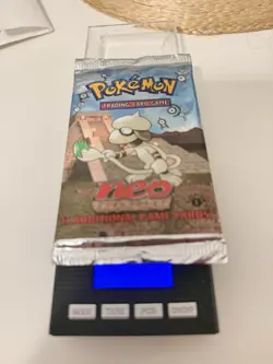2 Pokemon Booster Neo Discovery 1. Edition English, 1 Heavy & 1 Light Pack - Image 5