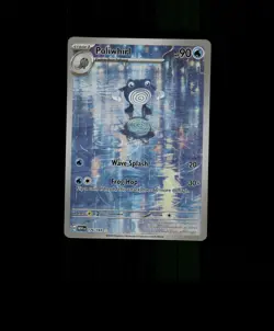 FAN-ART READ DESCRIPTION BELOW HOLO POLIWHIRL Card POLIWHIRL Pokemon Card p2 - Image 1