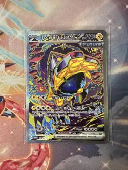 Iron Hands EX 154/131 Prismatic Evolutions GM Pokemon TCG Mint Condition Card - Image 1