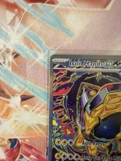 Iron Hands EX 154/131 Prismatic Evolutions GM Pokemon TCG Mint Condition Card - Image 5