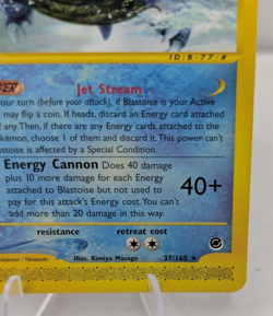 Blastoise Expedition Regular Base 2002 Pokemon/Nintendo 37/165 MP/HP - Image 4