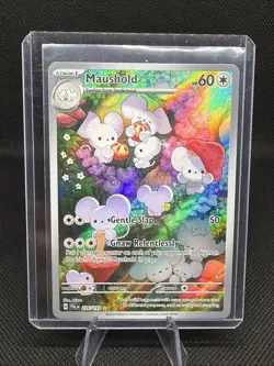 Pokemon TCG Maushold 226/193 Illustration Rare Paldea Evolved NM - Image 1