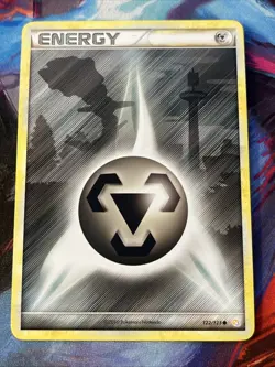 NM Pokemon Metal Energy (Basic) 122/123 Steelix Heartgold & Soulsilver TCG - Image 1
