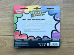 Pokemon Mega Evolution Ascended Heroes Charmander Tech Sticker 3 Pack - In-Stock - Image 2