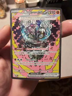 Pokemon TCG Prismatic Evolutions Cornerstone Mask Ogerpon EX 160/131 M/NM - Image 1