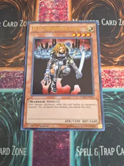Yu-Gi-Oh! D.D. Warrior Lady DUSA-EN051 Ultra Rare 1st Edition Near Mint - Image 1