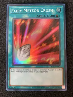 Yu-Gi-Oh! Fairy Meteor Crush (PSV-EN063) Pharaoh's Servant-Unlimited Ed NM - Image 1