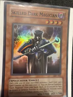 Skilled Dark Magician MFC-065 Magician's Force Unlimited RARE - Image 1