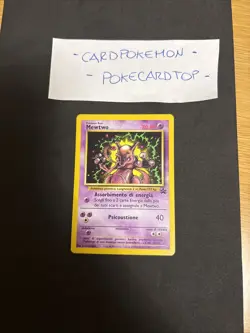 Pokemon Card Mewtwo 14-Promo-Ita-No Holo-Nm! - Image 1