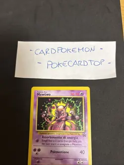 Pokemon Card Mewtwo 14-Promo-Ita-No Holo-Nm! - Image 2