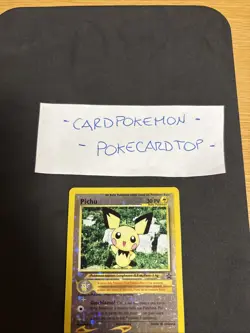 Pokemon Card Pichu 35- Promo-Ita-Holo Reverse-nm! - Image 2