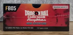 Dragon Ball Card Game - Fusion World - New Adventure (FB05) Booster Box - Image 2