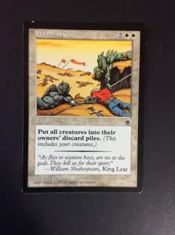 Wrath Of God, Mtg, Magic The Gathering, Portal, Rare - Image 1