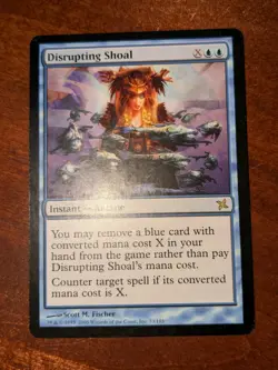 MTG: Disrupting Shoal RARE #33, Vintage Betrayers of Kamigawa Instant Card!! - Image 1