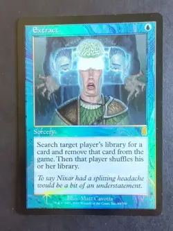 MTG FOIL Extract – Odyssey Card # 85/350 Magic Blue Rare English LP Card - Image 1