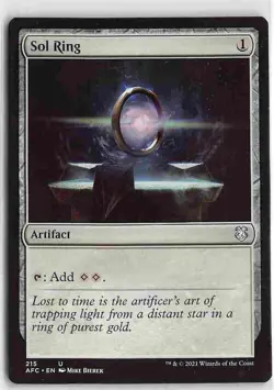 Commander: Adventures in the Forgotten Realms U 215 Sol Ring - Image 1