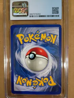CGC 7 Moltres Pokemon Fossil Unlimited Holo 12/62 - Image 4