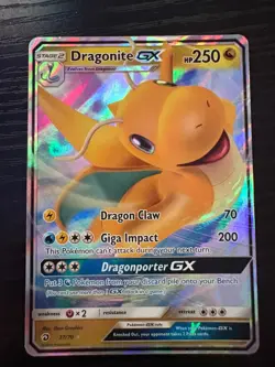 Dragonite GX 37/70 Holo Rare GX Dragon Majesty Pokemon POKEMON - Image 1