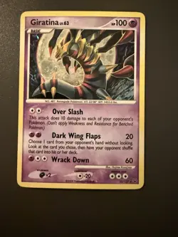 Giratina LV.63 Pokemon Platinum Holo Rare NM- 10/127 - Image 1