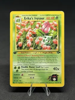 Pokemon Erika's Ivysaur 41/132 Gym Challenge 1st Edition Regular - Image 1
