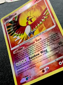 Ho-Oh 10/132 PL Reverse Holo Secret Wonders Pokemon Card. Free Tracked Shipping! - Image 3