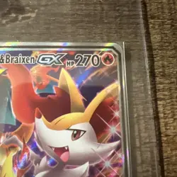Charizard & Braixen GX Tag Team 2016 Pokemon Sun Moon Black Star Promo #SM230 - Image 3