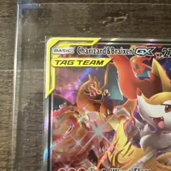 Charizard & Braixen GX Tag Team 2016 Pokemon Sun Moon Black Star Promo #SM230 - Image 4