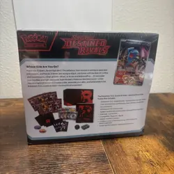Pokemon Destined Rivals Elite Trainer Box ETB – Factory Sealed – New - Image 3