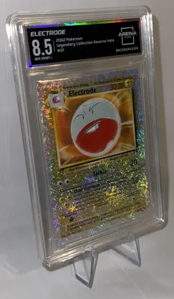 2002 Pokemon Legendary Collection Electrode #22 – Arena Club 8.5 NM-MT+ - Image 3