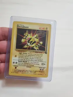 MOD PLAY Electabuzz Black Star Promo 2 WB Movie Promo Pokemon Card WOTC - Image 1