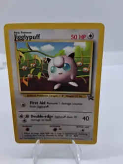Jigglypuff 07/53 Wotc Promo Regular Pokemon Nintendo Black Star Promo TCG - Image 1