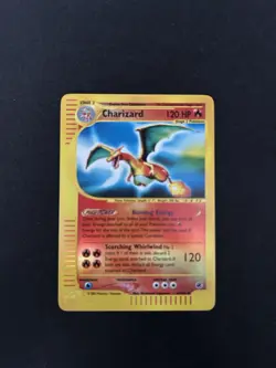 Pokemon TCG Charizard Expedition Base Set Holo Rare Card 6/165 Reverse Holo - Image 1