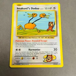 ImakuniU's Doduo Secret Rare XY - Evolutions 112/108 NM Pokemon Card - Image 1