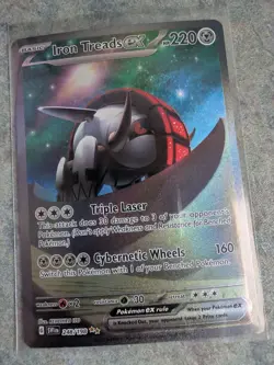 Pokemon TCG Iron Treads ex Scarlet & Violet Base Set 248/198 Holo Special... - Image 1