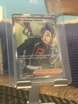 Pokemon TCG Team Rocket's Petrel 226/182 Destined Rivals Full Art Ultra Rare NM - Image 1