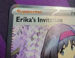 Erika's Invitation #196/165 Trainer Scarlet & Violet 151 FullArt Pokemon TCG B - Image 3