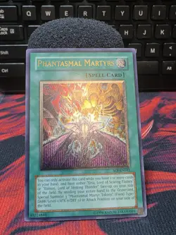 yugioh collector's Phantasmal Martyrs SOI-EN041 Ultimate Rare Unl. +BONUS - Image 3