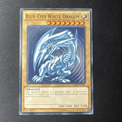 Yu-Gi-Oh Blue-Eyes White Dragon LDK2-ENK01 - MINT - Original Art - Image 1