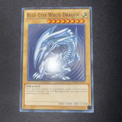 Yu-Gi-Oh Blue-Eyes White Dragon LDK2-ENK01 - MINT - Original Art - Image 3