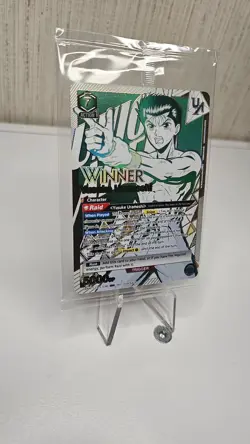 Yusuke Urameshi (038) (Winner) - Union Arena Promotion Card (Sealed) - Image 3