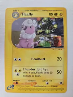 Flaaffy 77/165 Expedition 2002 Uncommon Card - Image 1