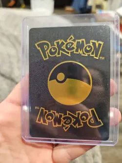 Mew V Premium Black Foil Fan Art Vinyl Textured Collector Pokemon Card - Image 5