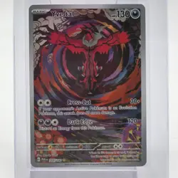 Pokemon Yveltal 205/182 Paradox Rift Illustration Rare Full Art Holo Card - Image 1
