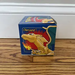 23K Gold Plated CHARIZARD Trading Card 1999 Burger King Pokemon Blue - Box Only - Image 2