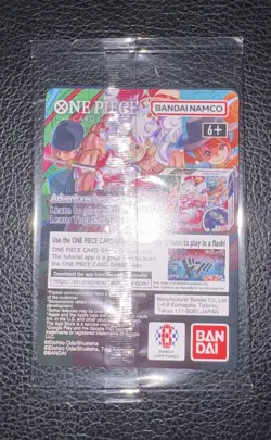 Monkey D Luffy (College Basketball US Voyage) One Piece Promotion Card Sealed - Image 2