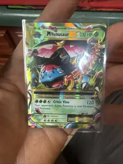 Pokemon TCG Evolutions Ultra Rare Holo Mega M Venusaur EX 2/108 - Image 1
